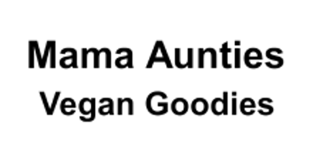 MamaAunties Vegan Goodies - Nominated "Best Vegan" - Black Plate Awards Los Angeles