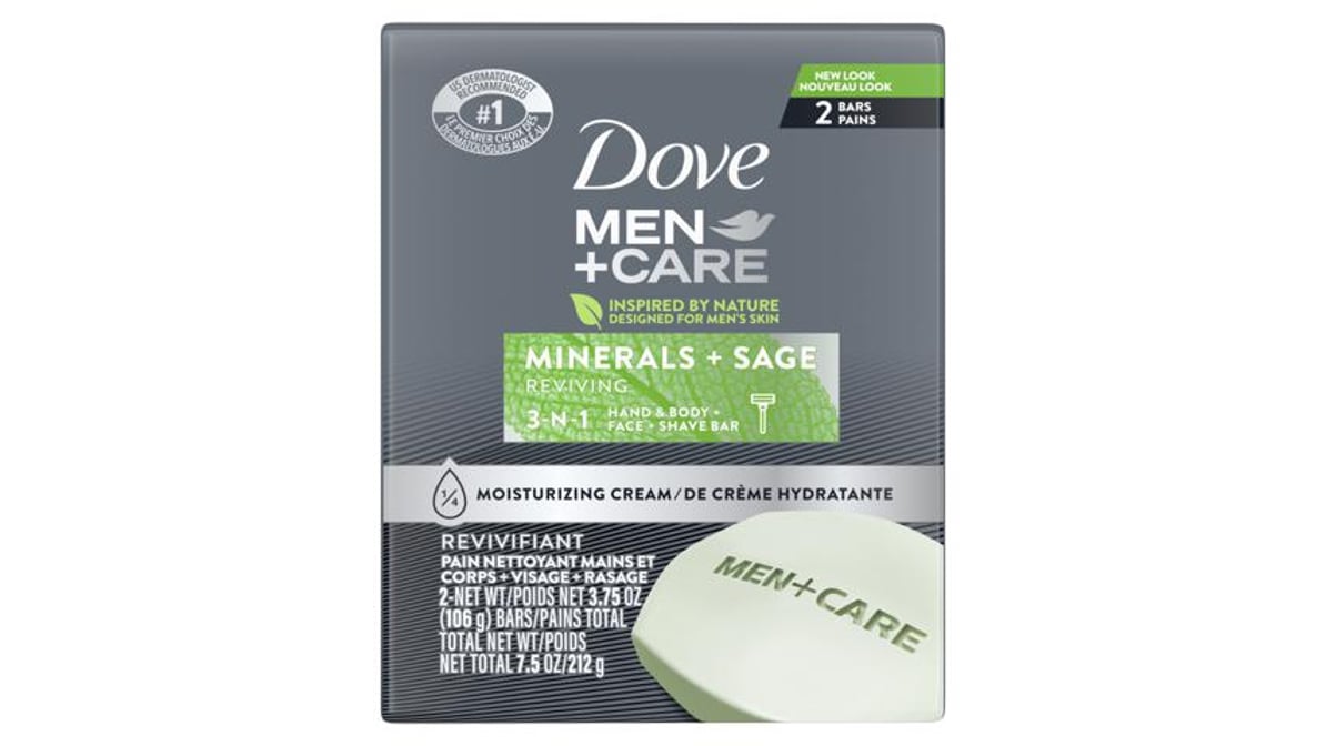 Men+Care Minerals + Sage Bar