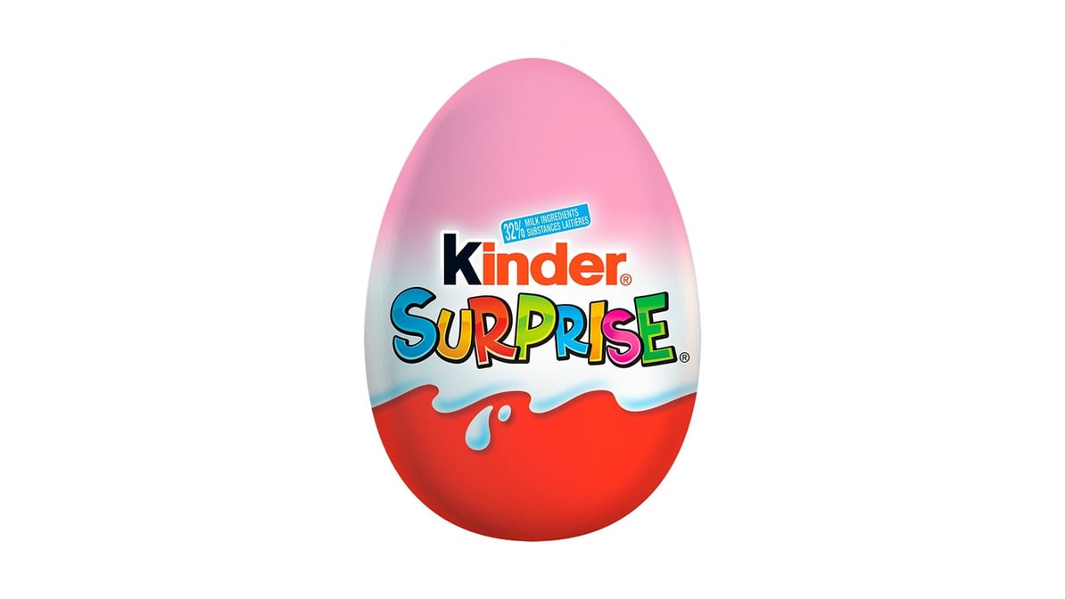 Pink kinder sales egg