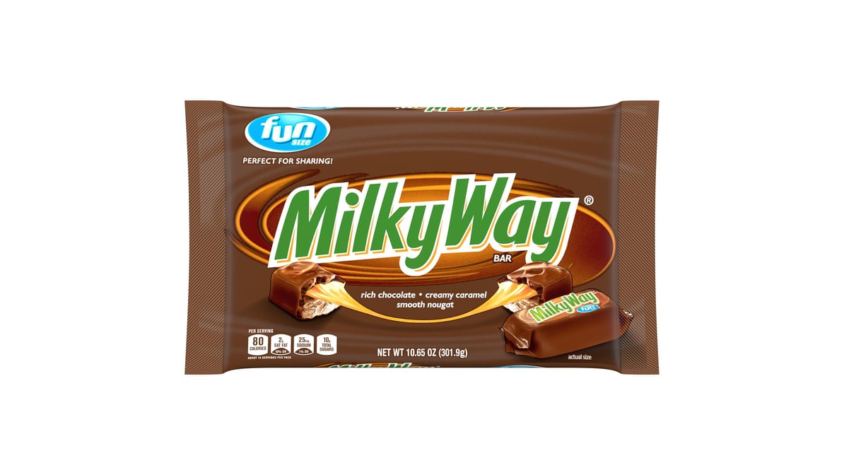 Milky Way Milk Chocolate Candy Bar, Share Size