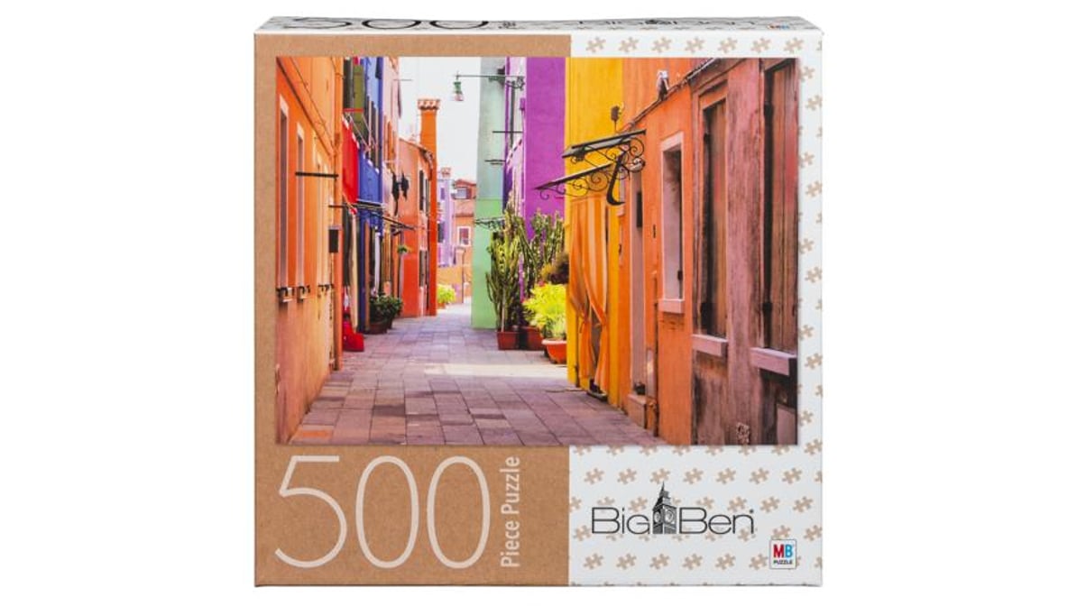 Spin Master Games Big Ben Colorful Street in Burano Adult Jigsaw Puzzle 500  Piece | Delivery Near Me - Doordash