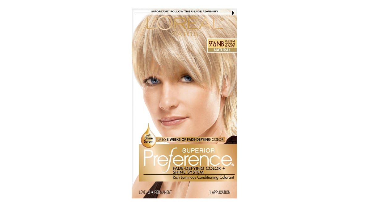 L'Oreal Paris Superior Preference Permanent Hair Color, Light