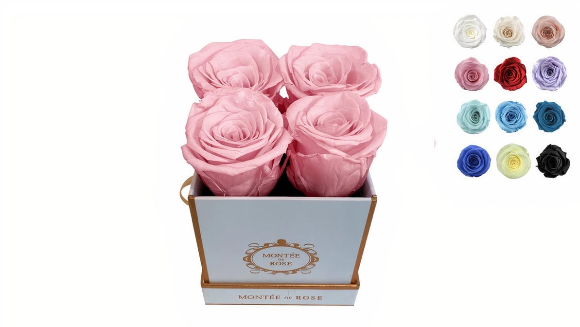 Pink Suede Heart Box – Montée De Rose