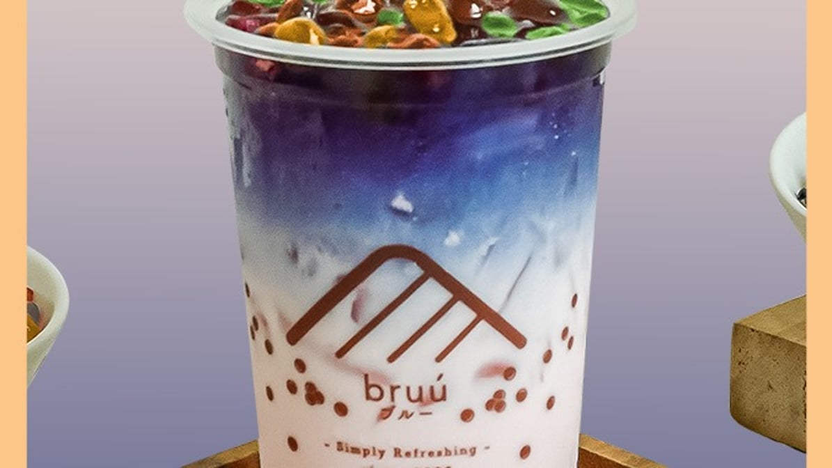 Brown sugar pearl with milk – Bruu Cafe