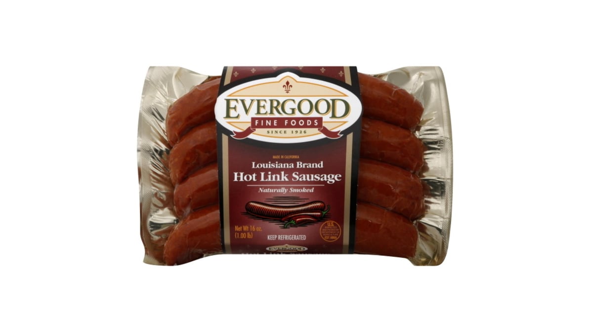 Evergood Louisiana Hot Sausage 12 oz