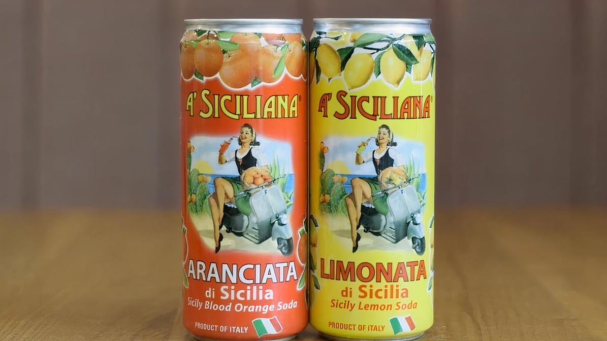 A' Siciliana - Aranciata di Sicilia (Sicily Blood Orange Soda