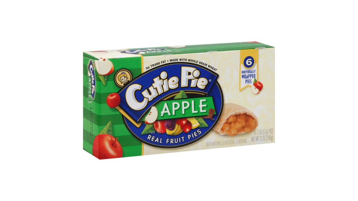 Cutie Pie Real Fruit Apple Pies (6 ct) | Delivery Near Me - Doordash