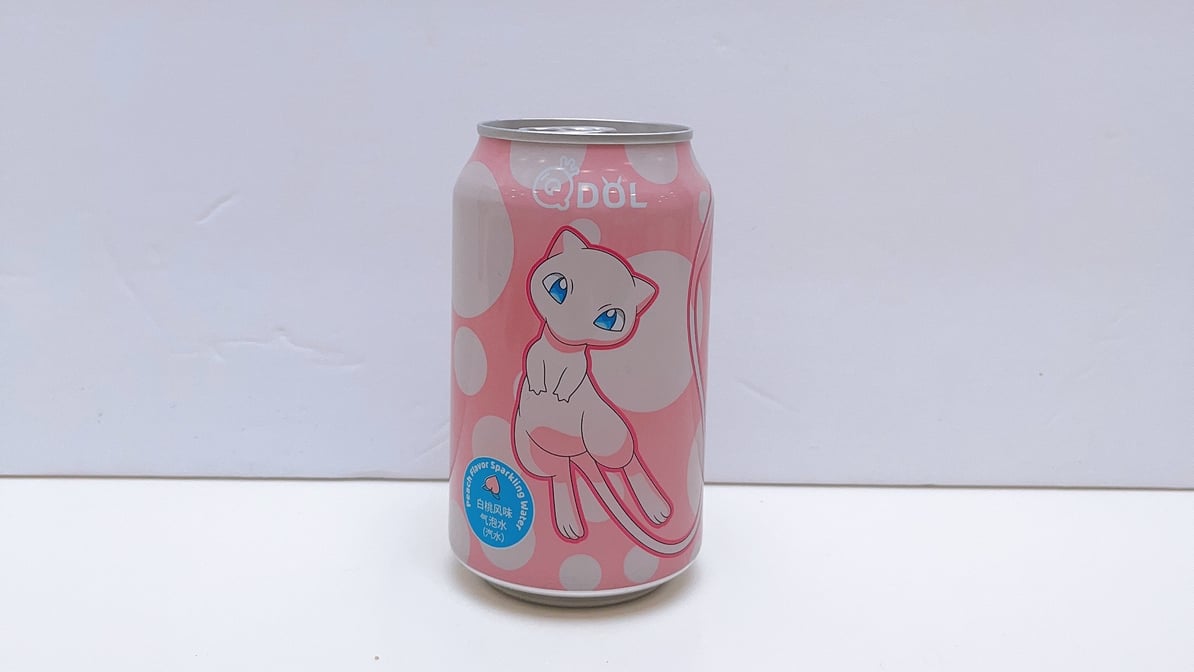 QDol Pokemon Soda: White Peach Mew