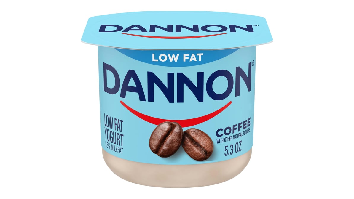 Dannon Coffee Lowfat Yogurt, 5.3 oz