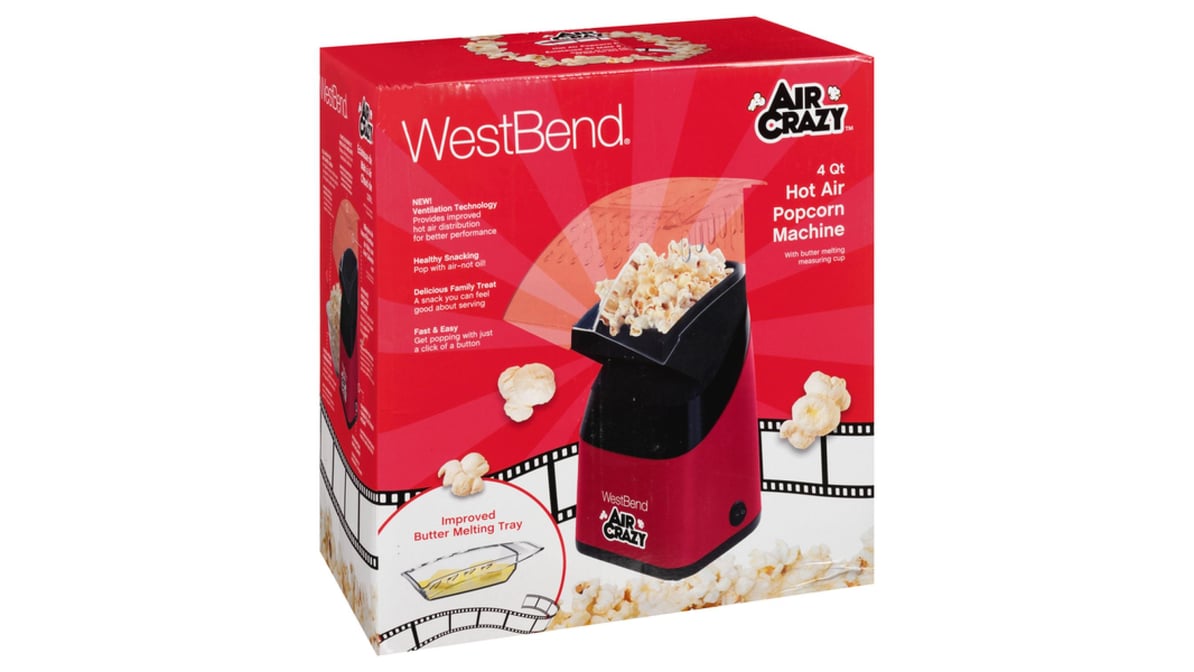 Westbend Air Crazy Hot Air Popcorn Machine, Delivery Near You