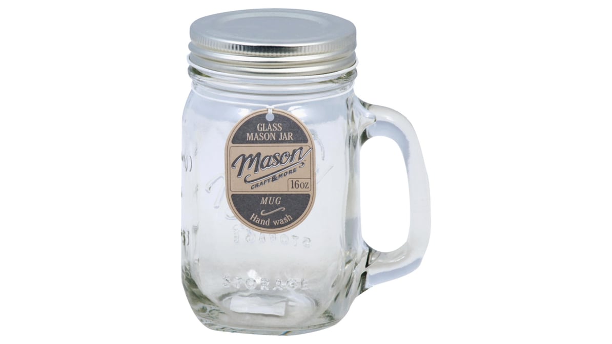 16 oz. Mason Jar Drinking Glasses