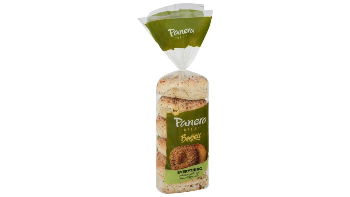Panera Bread Pre-Sliced Everything Bagels (6 ct)