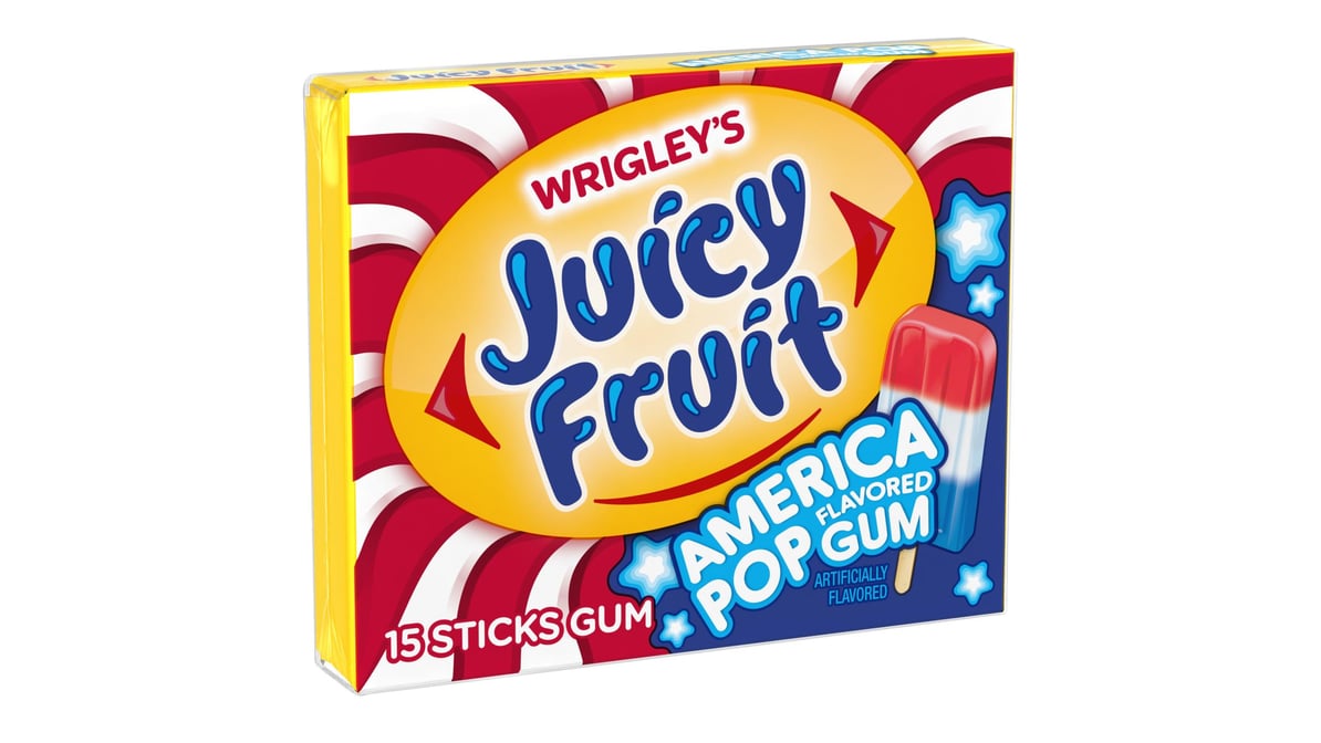 juicy fruit gum stick