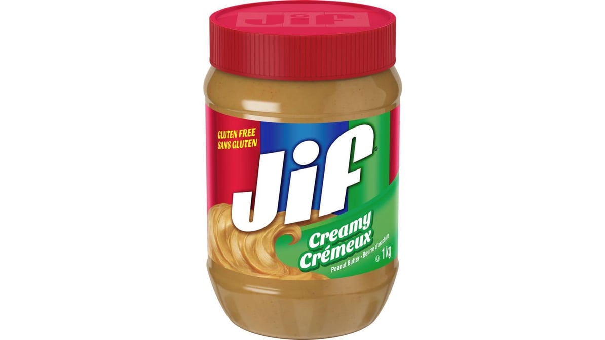 Jif Creamy Peanut Butter - 1 kg
