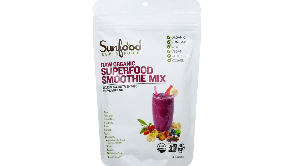 Superfood Smoothie Mixes  Superfood Blends - Sunfood