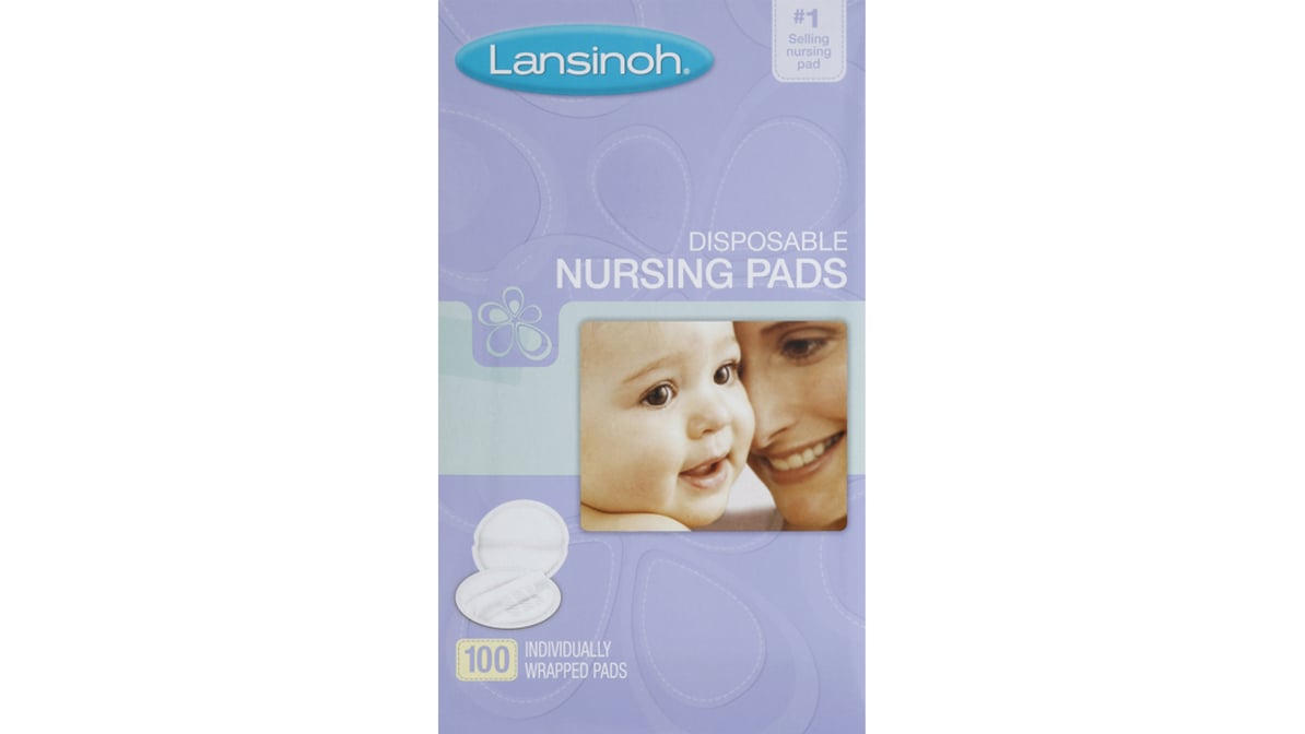 Lansinoh Stay Dry Disposable Nursing Pads for Breastfeeding, 108 Pads :  : Baby