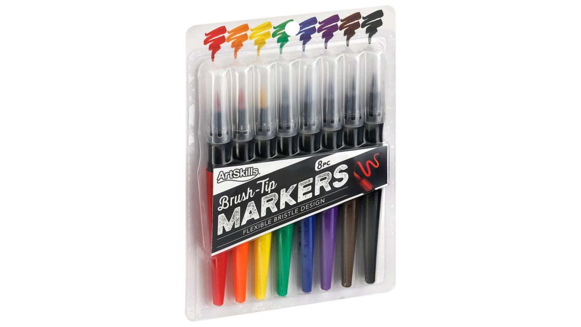 Artskills Brush-Tip Markers