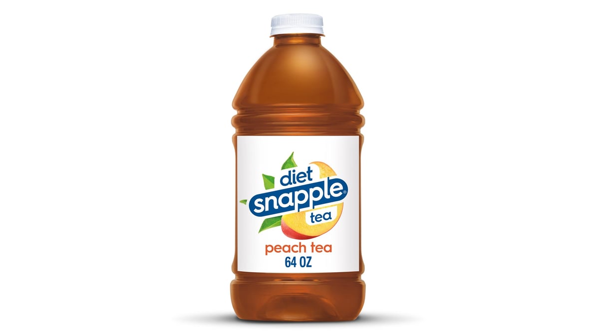 Snapple All Natural Peach Iced Tea (16 oz x 6 ct) Delivery - DoorDash