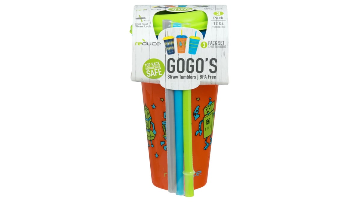 Reduce 12 oz GoGos Kids Cosmic Tumbler (3 ct) Delivery - DoorDash