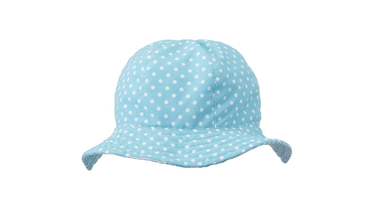 Blue Polka Dot Bucket Hat