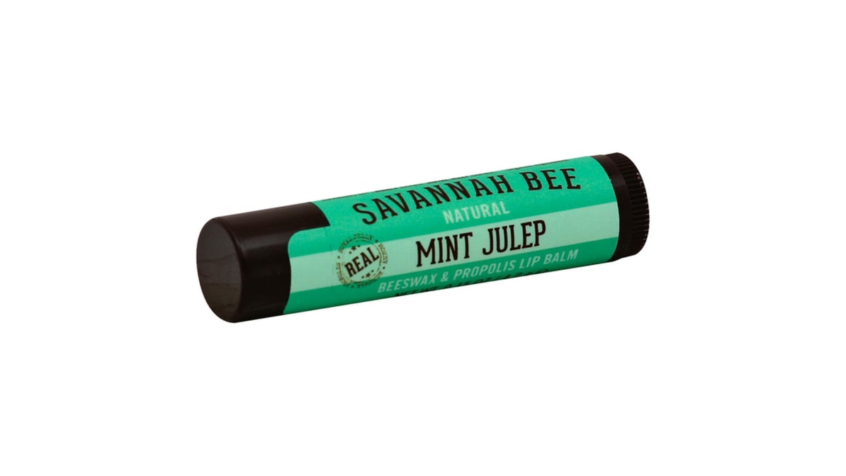 Savannah Bee Lip Balm Mint Julep (0.15 oz) | Delivery Near Me - Doordash