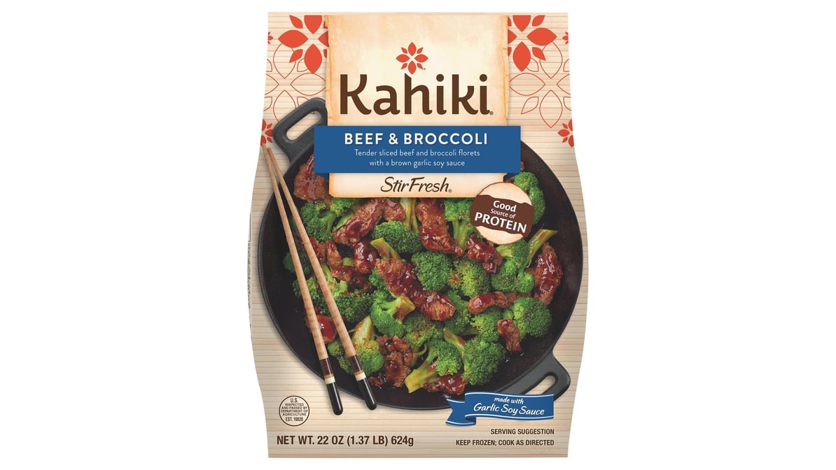 Kahiki Stir Fresh Beef & Broccoli with Garlic Soy Sauce (22 oz) | Delivery Near  Me - Doordash