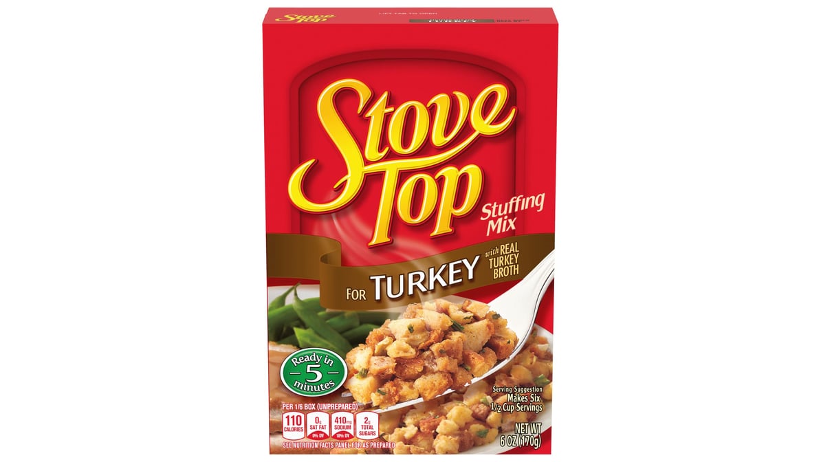 STOVE TOP Stove Top Turkey Stuffing Mix 6 oz