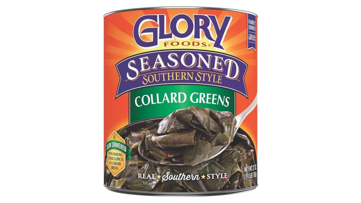 Seasoned Collard Greens - Glory Foods