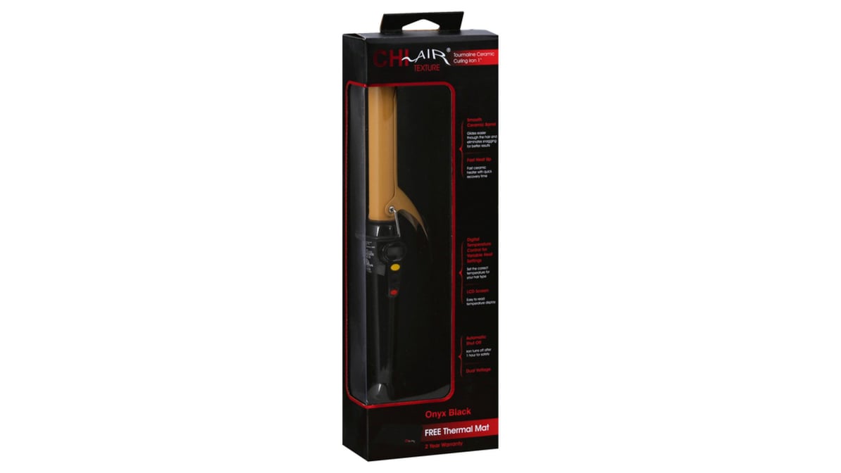 Chi air outlet texture curling iron