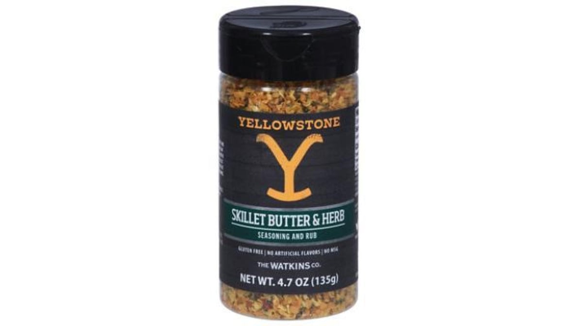 Yellowstone Skillet Butter and Herbs Seasoning Can (4.7 oz)
