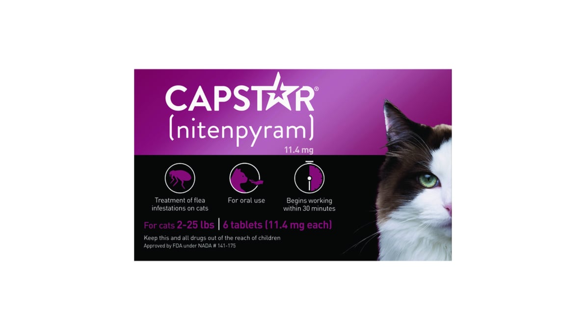 Capstar tablets for cats hotsell