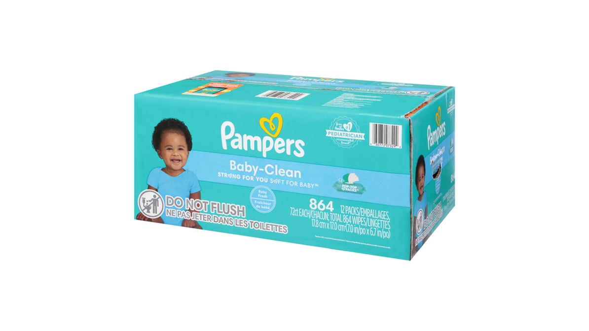 Pampers sensitive wipes orders 12 pack