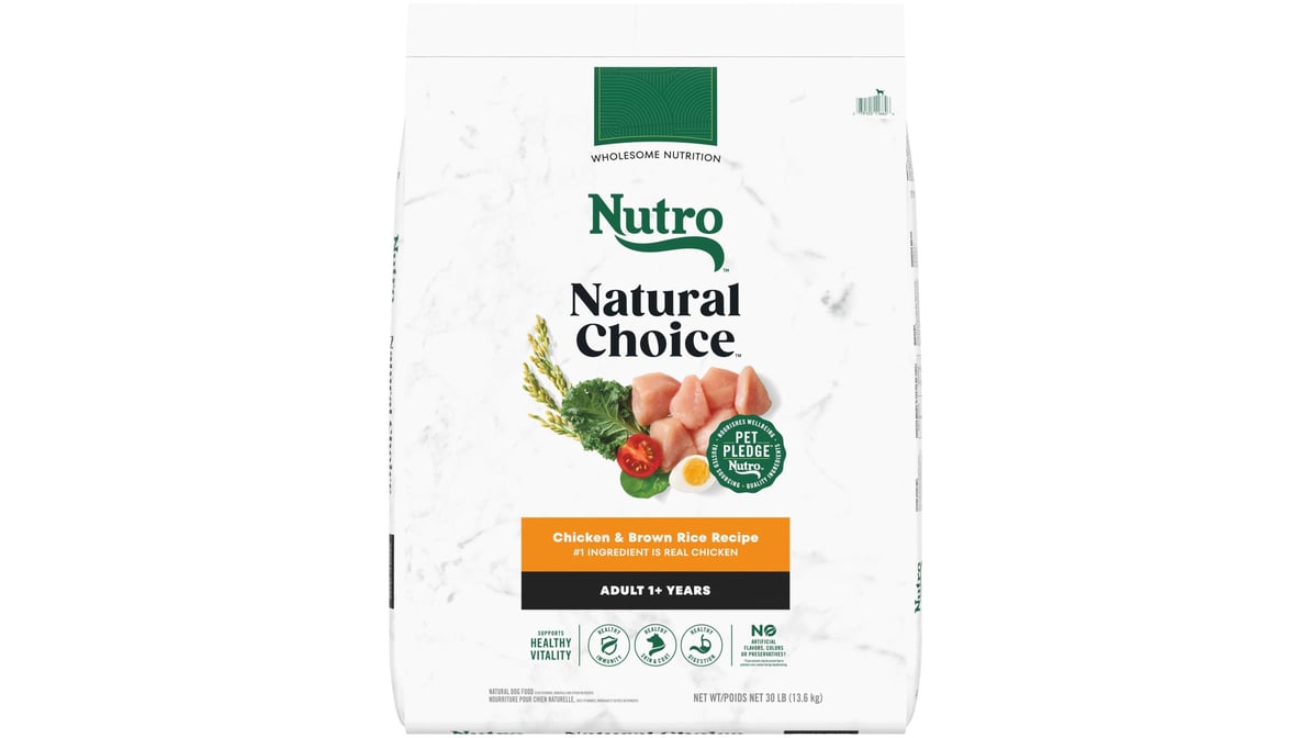 Nutro natural choice dog food hotsell