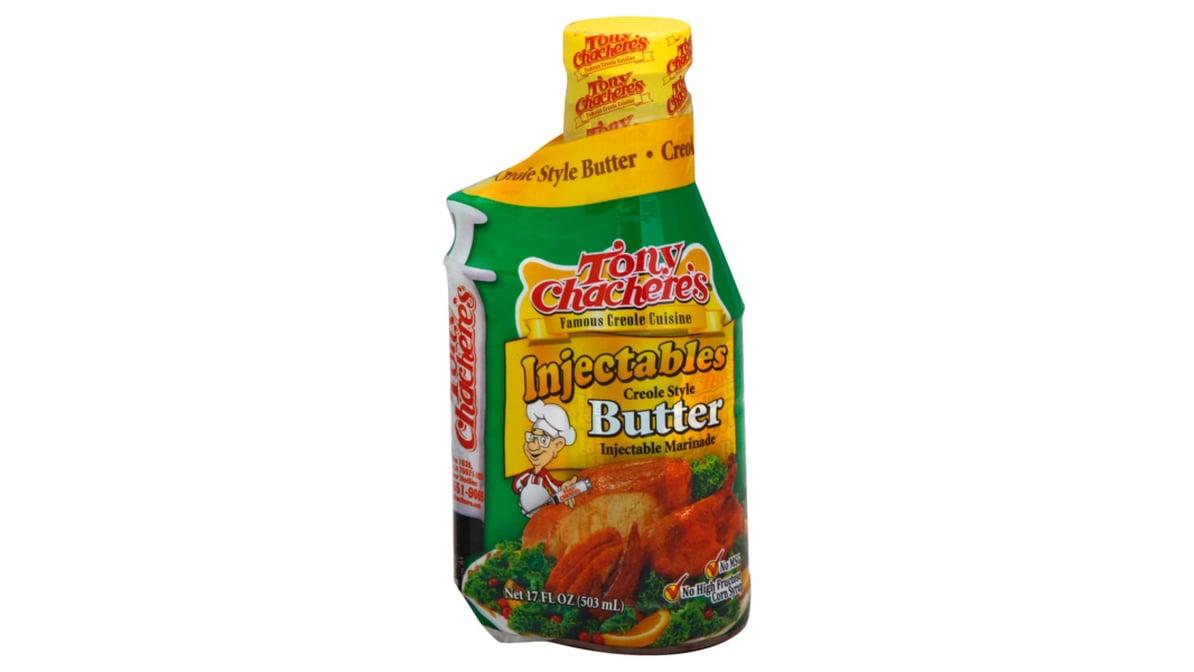 Tony Chachere's Injectables Creole Style Butter Marinade