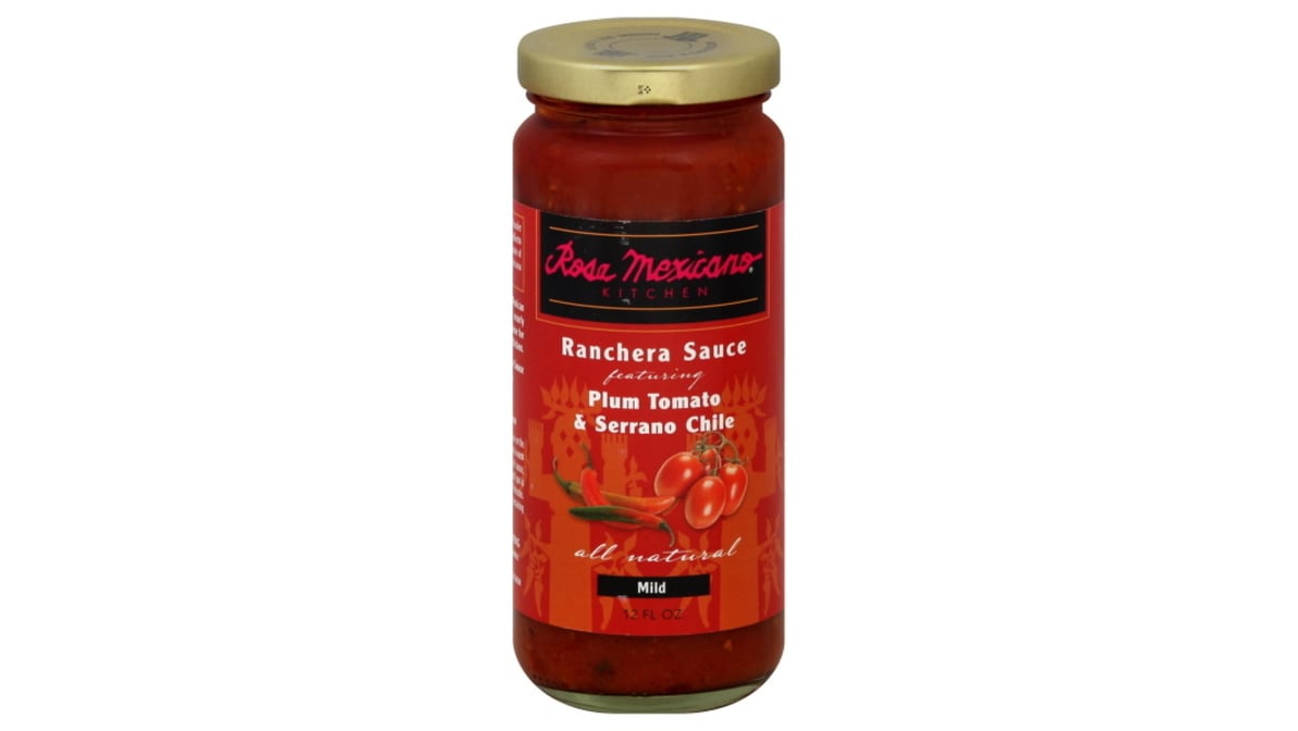 Rosa Mexicano Kitchen Mild Ranchera Sauce with Plum, Tomato & Serrano Chile  (12 oz) | Delivery Near Me - Doordash