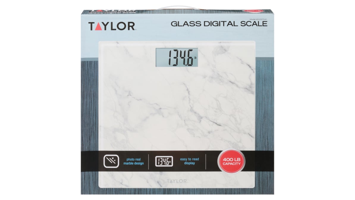 Taylor Capacity Glass Digital Scale