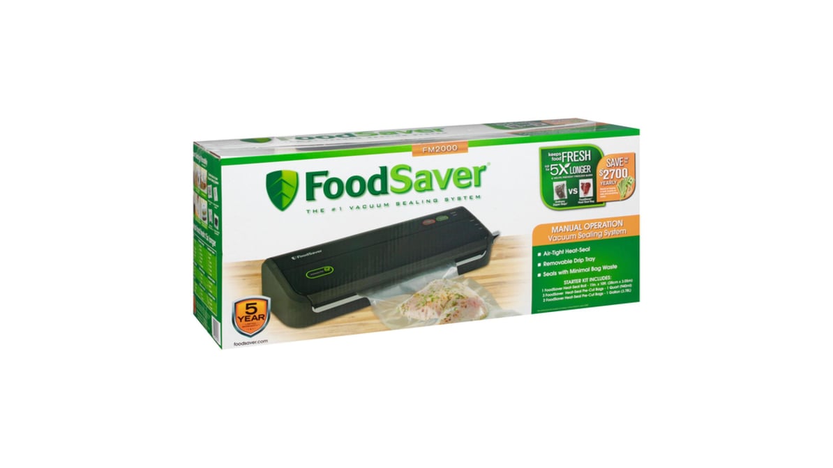 FoodSaver Quart Vacuum Seal Bags (20 ct) Delivery - DoorDash