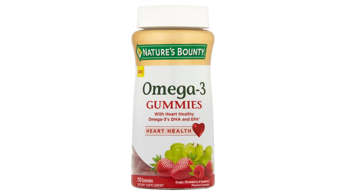 Omega-3 Gummies – Nature's Bounty