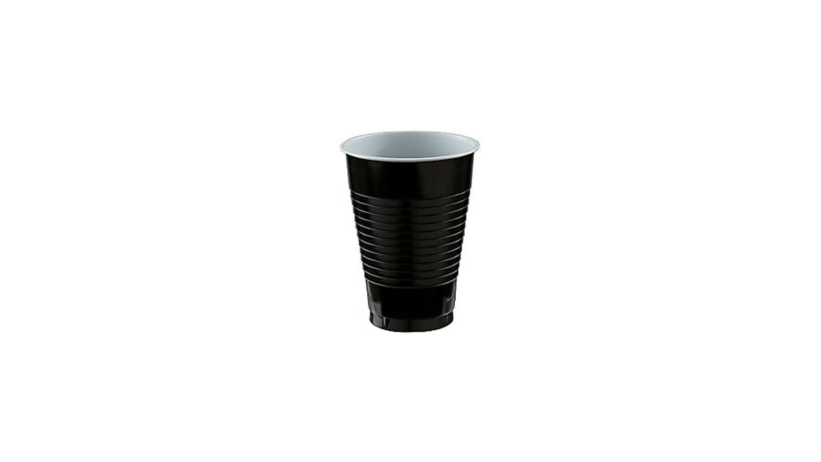 BevMo! Plastic Black Cups 50ct 18oz