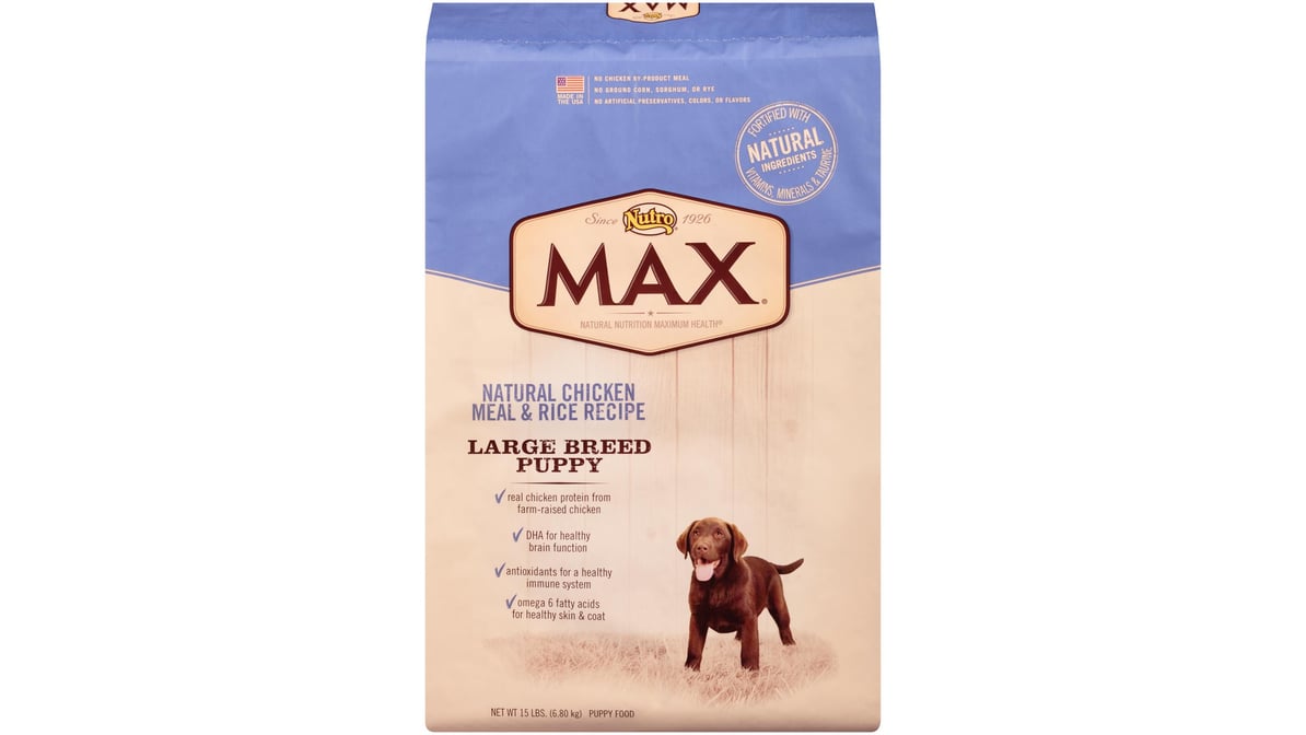 Nutro max large fashion breed