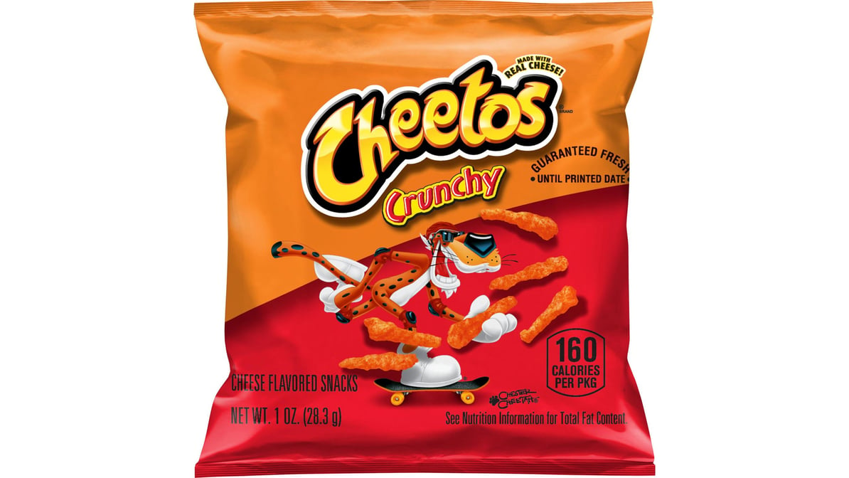 Cheetos Crunchy Cheese Flavored Snacks 1 Oz