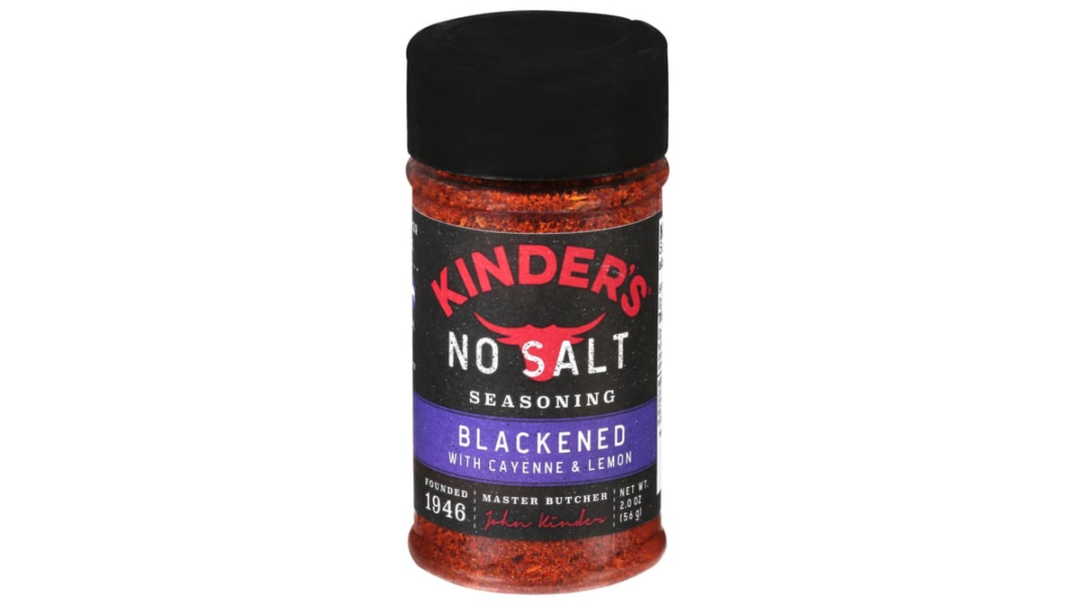 Kinder's No Salt Blackened Seasoning –