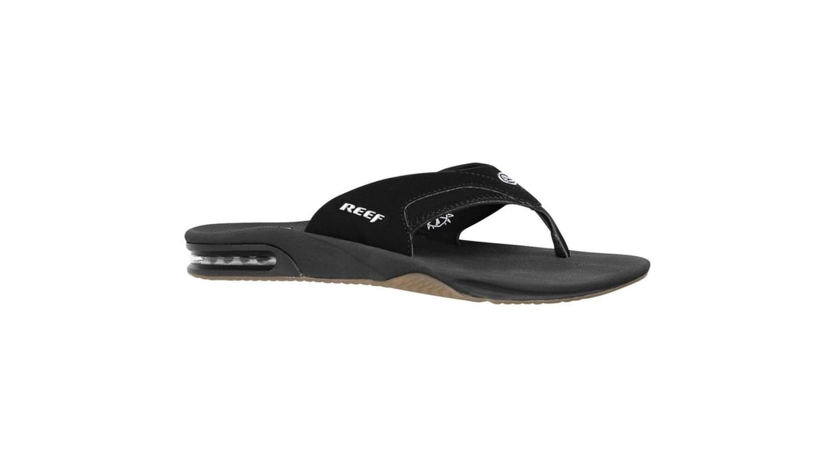 Mens reef fashion flip flops near me