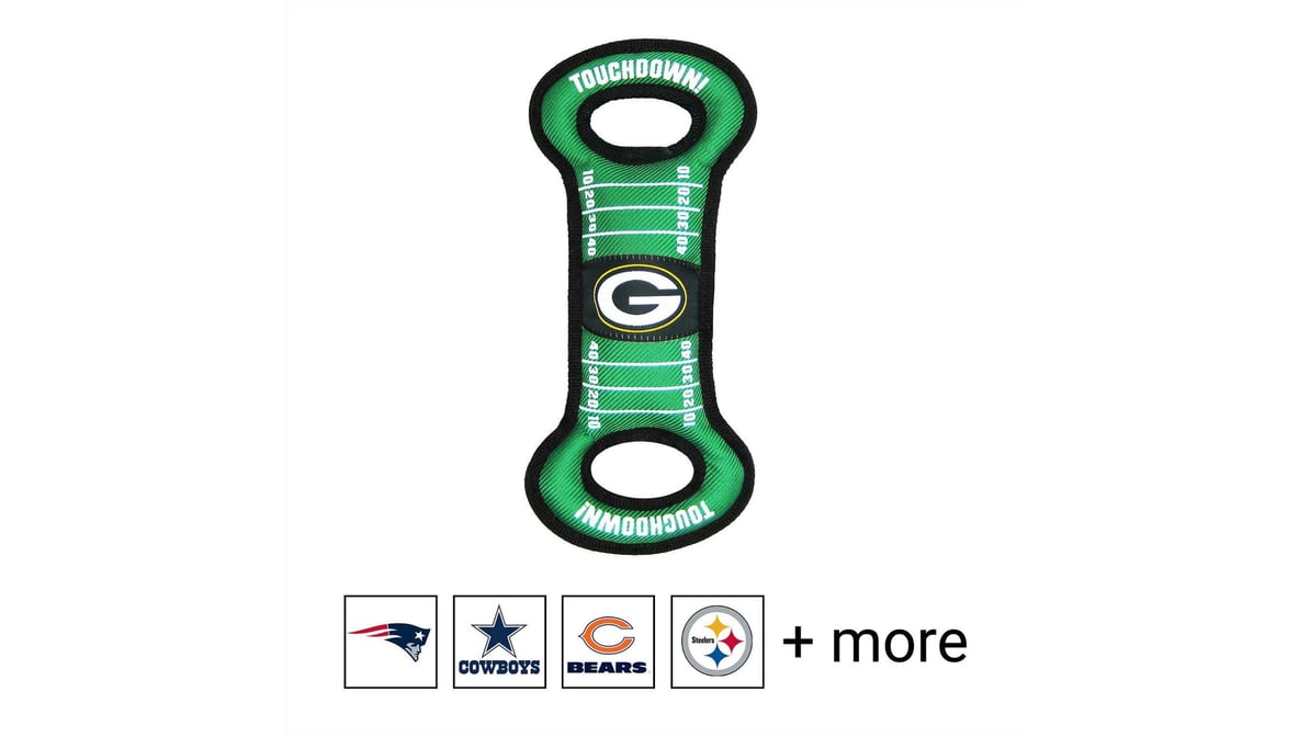 Pets First First Green Bay Packers Field Dog Toy