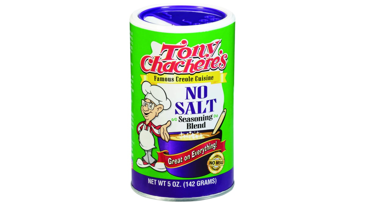 No Salt. - Tony Chachere's