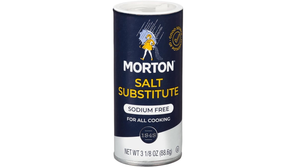 Morton Sodium Free Salt Substitute 3 1/8 oz