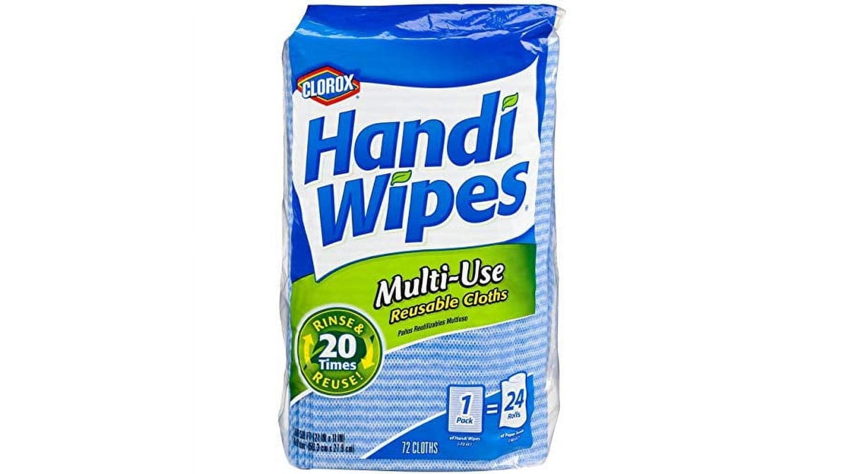 Clorox Handi Wipes Reusable Cloths, 72 Ct.