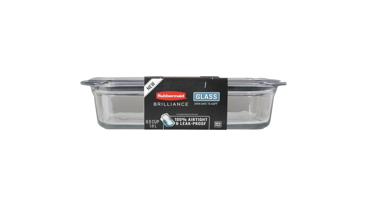Rubbermaid Brilliance Glass Food Container (1 ct)