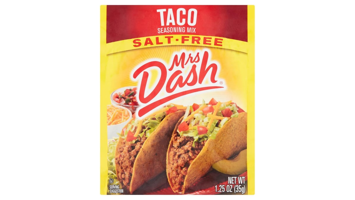 Mrs. Dash Salt-Free Taco Seasoning Mix (1.25 oz) Delivery - DoorDash