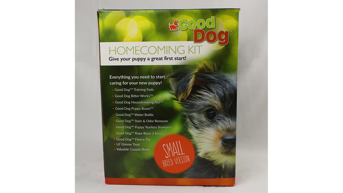 Good Dog Homecoming Puppy Starter Kit Small Breed | Delivery Near Me -  Doordash